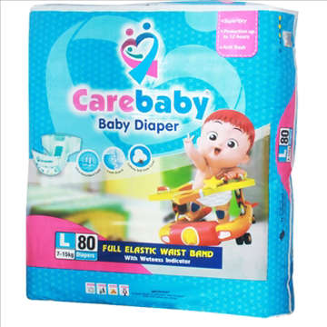 Picture of Carebaby Diaper L 80pcs